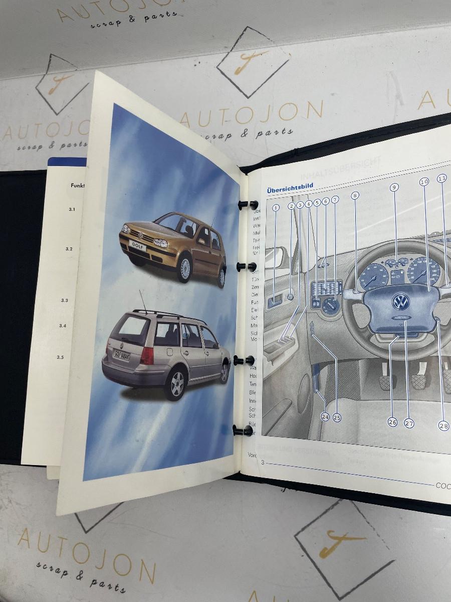 Cartea service a vehiculului VOLKSWAGEN GOLF IV Variant 1J5 1999 - 2006