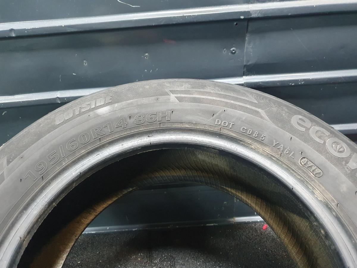 Cauciuc vara 195/60R14 VOLKSWAGEN CADDY II Box 9K9A 1995 - 2004 Kumho ECOWING ES01