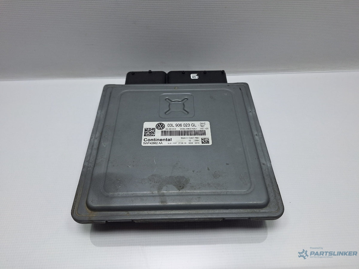Calculator ECU motor VOLKSWAGEN PASSAT Variant 3C5 2005 - 2011 TDI CAYC Continental 5WP42662AA 03L906023GL , HW: 23