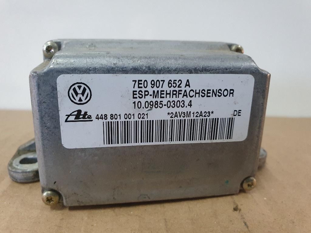Senzor ESP de viteza la viraje VOLKSWAGEN TOUAREG 7LA, 7L6, 7L7 2002 - 2013 ATE 448801001021 7E0907652A