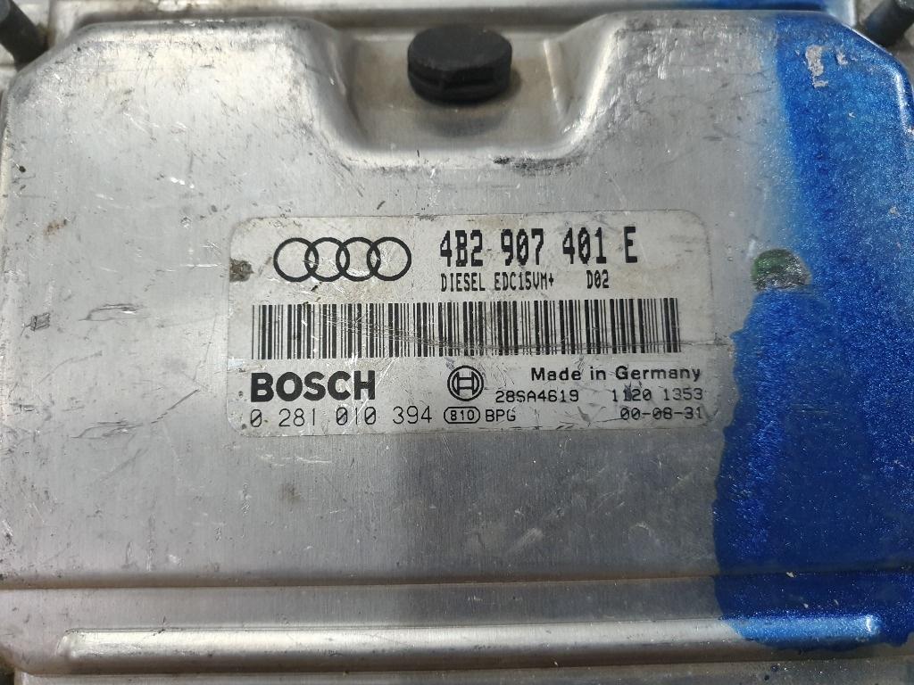 Calculator ECU motor AUDI A6 II 4B2, 4B4, C5 1997 - 2005 2.5 TDI AFB, AKN BOSCH 0281010394 4B2907401E