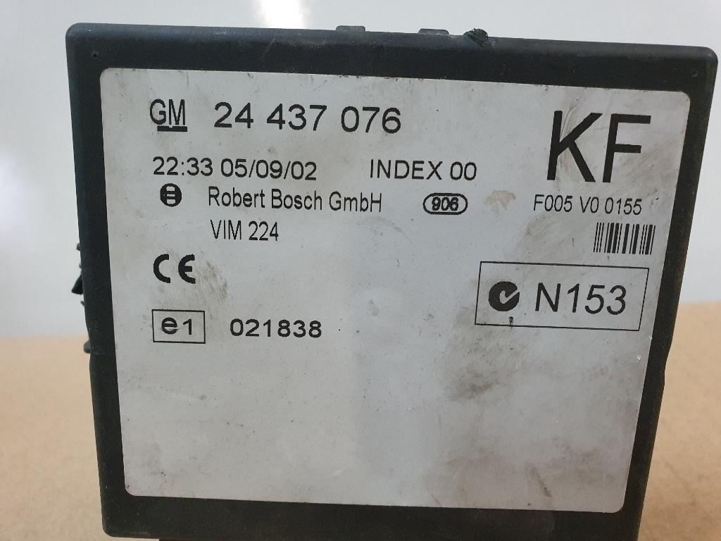 Calculator confort OPEL ZAFIRA A F75_, T98 1999 - 2005 1.6 1.6 Z 16 XEP 24437076