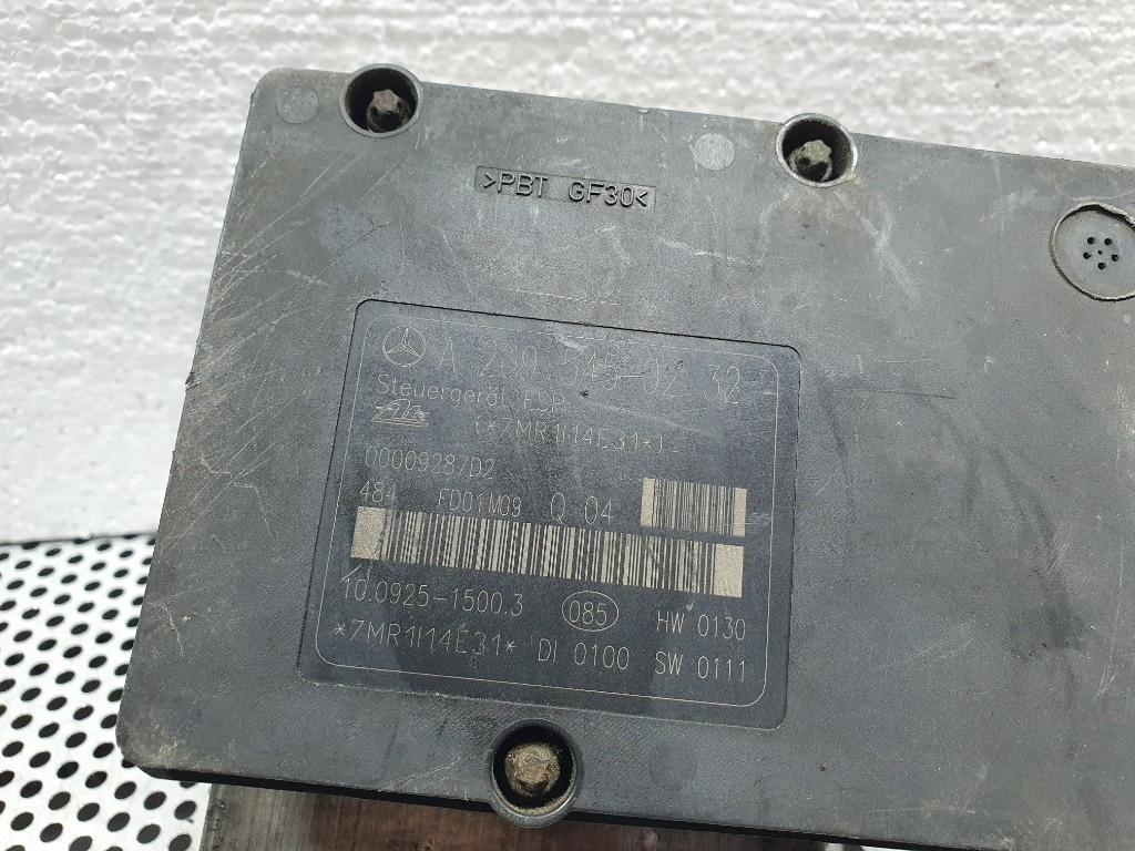 Modul unitate de control ABS MERCEDES-BENZ C-CLASS II W203 2000 - 20072.7 C 270 CDI OM 612.962 A2095450232 A0034319412