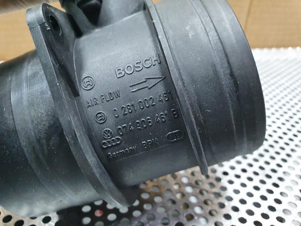 Debitmetru aer VOLKSWAGEN GOLF V 1K1 2003 - 2009 2.0 TDI 16V BKD BOSCH 028100246 074906461B