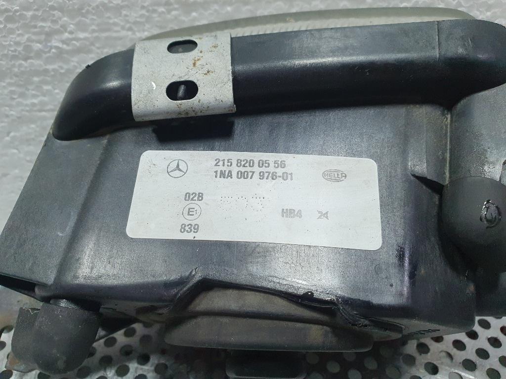 Proiector ceata stanga MERCEDES-BENZ C-CLASS II W203 2000 - 2007 2.2 C 220 CDI OM 611.962 2158200556