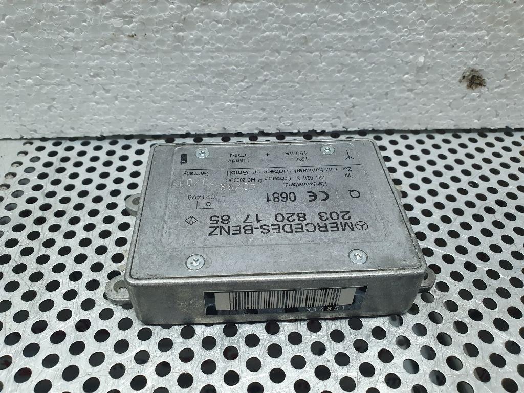 Modul bluetooth MERCEDES-BENZ C-CLASS II W203 2000 - 2007, MERCEDES-BENZ C-CLASS T-Model II S203 2001 - 20072.2 C 220 CDI OM 646.963 2038201785