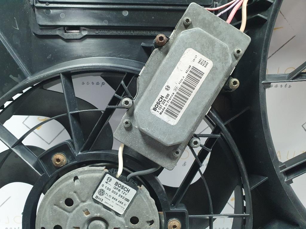 Electroventilator mic cu modul si carcasa AUDI Q7 4LB 2006 - 2016 3.0 TDI quattro BUG BOSCH 0 130 303 292 7L0959455C, 0130303292