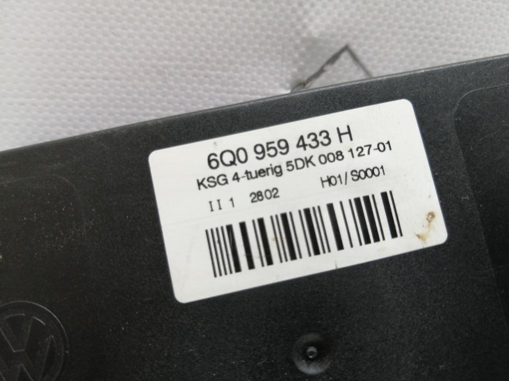 Calculator confort SKODA FABIA Saloon 6Y3 1999 - 2007 1.4 1.4 AME, AQW, ATZ 6Q0959433H