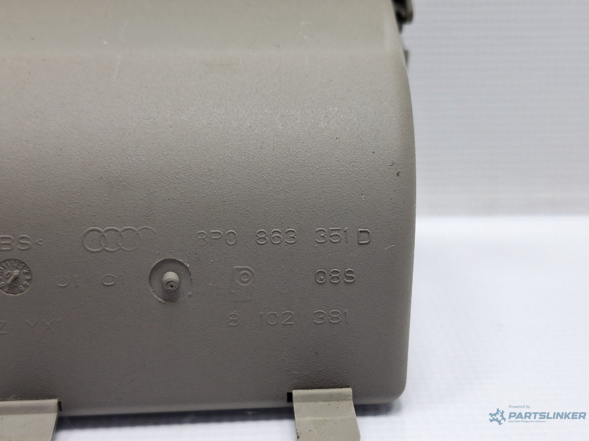 Buzunar consola centrală AUDI A3 II Sportback 8PA 2004 - 2015 TDI BKC, BLS, BXE 8P0863351D
