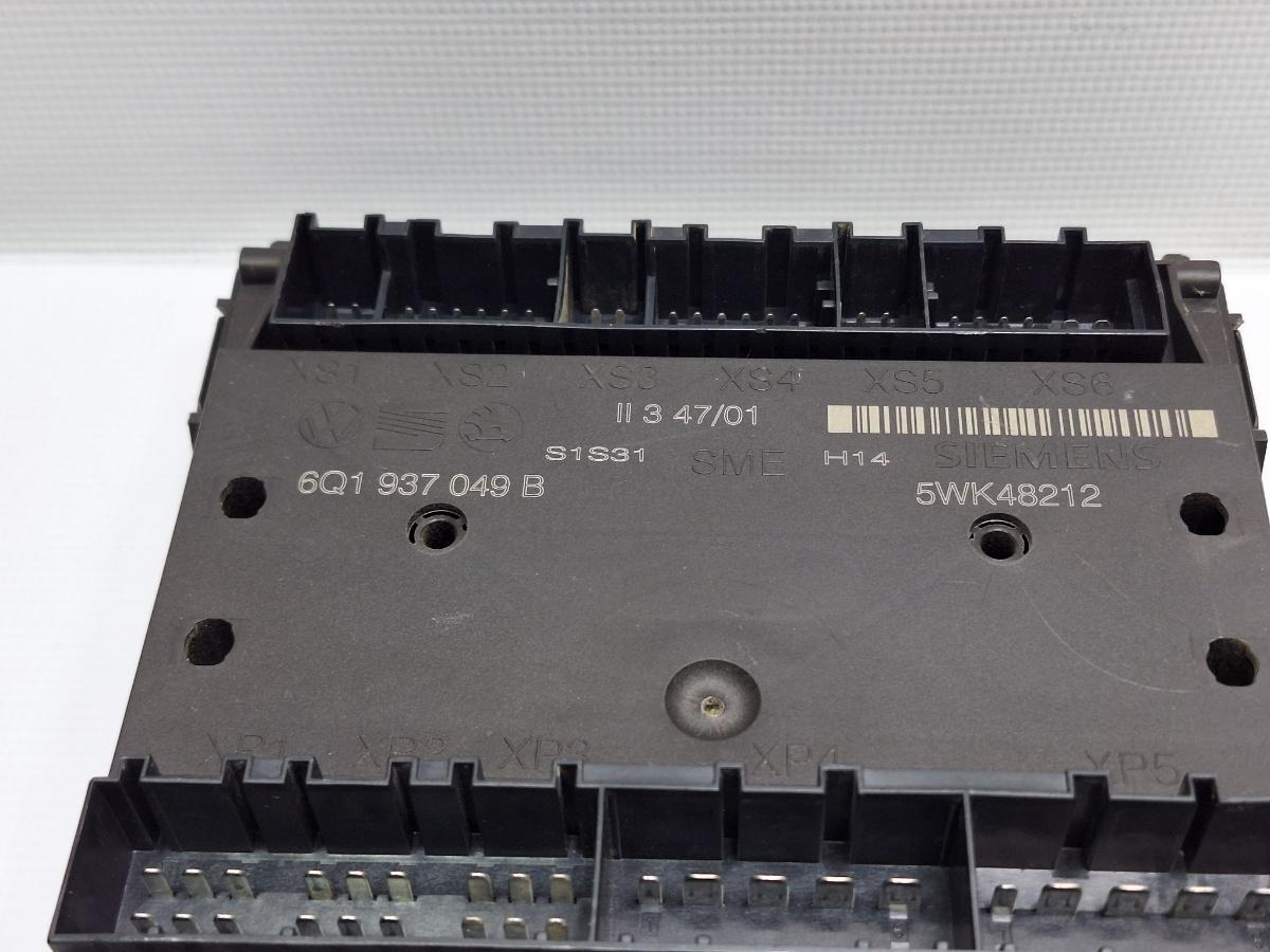 Calculator confort SKODA FABIA Saloon 6Y3 1999 - 2007 SDI ASY SIEMENS 5WK48212 6Q1937049B