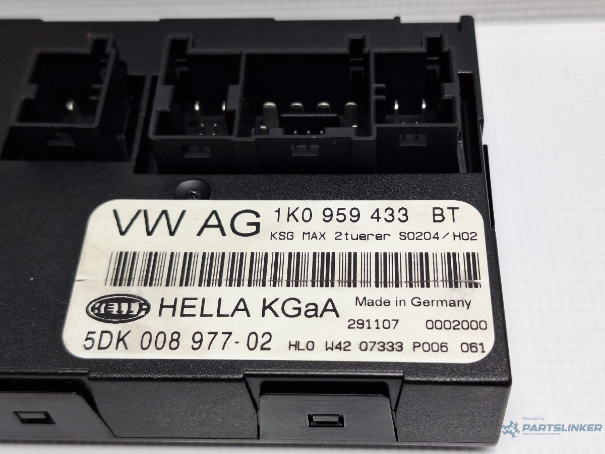 Calculator confort VOLKSWAGEN TIGUAN 5N_ 2007 - > TDI 4motion CBAB, CFFB, CLJA 1K0959433BT