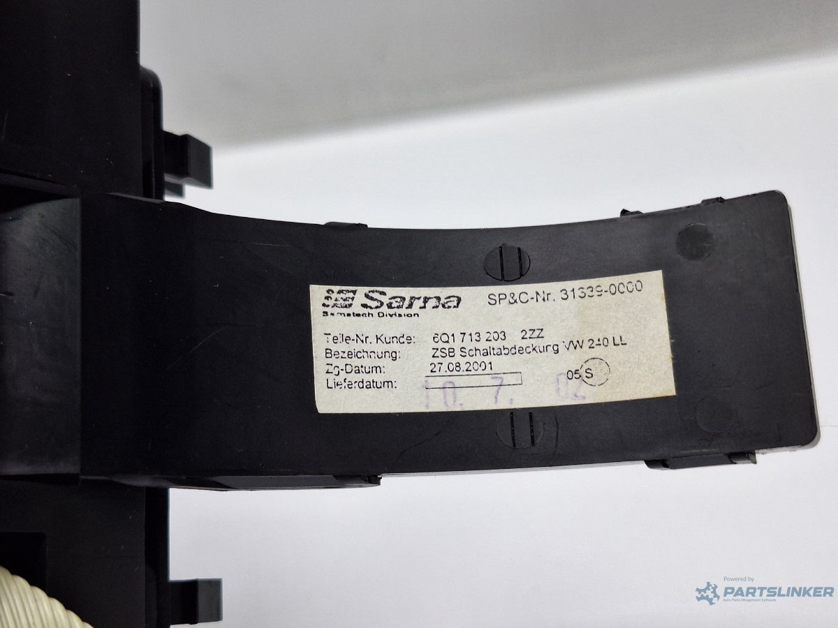 Afisaj selector viteze VOLKSWAGEN POLO 9N_ 2001 - 2012 16V AUA, BBY, BKY 6Q1713203