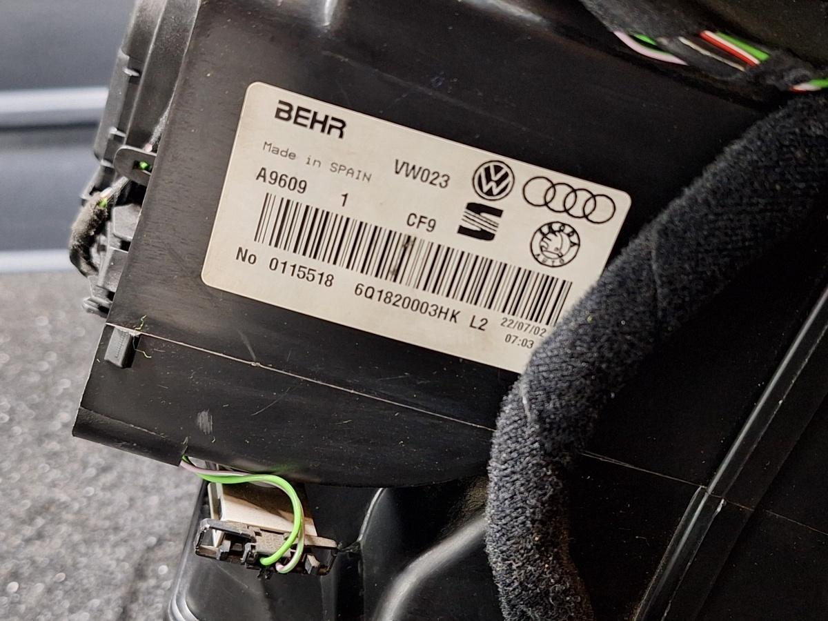 Aeroterma completa SKODA FABIA 6Y2 SEAT IBIZA IV 6L1 Vw POLO 9N_ 2001 - 2012 6Q1820003HK , 6Q1820015C