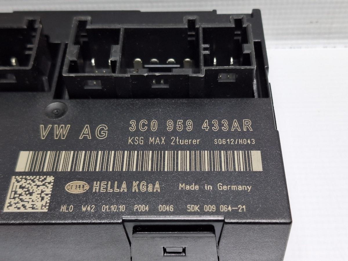 Calculator confort VOLKSWAGEN PASSAT Variant 3C5 2005 - 2011 TDI CAYC 3C0959433AR