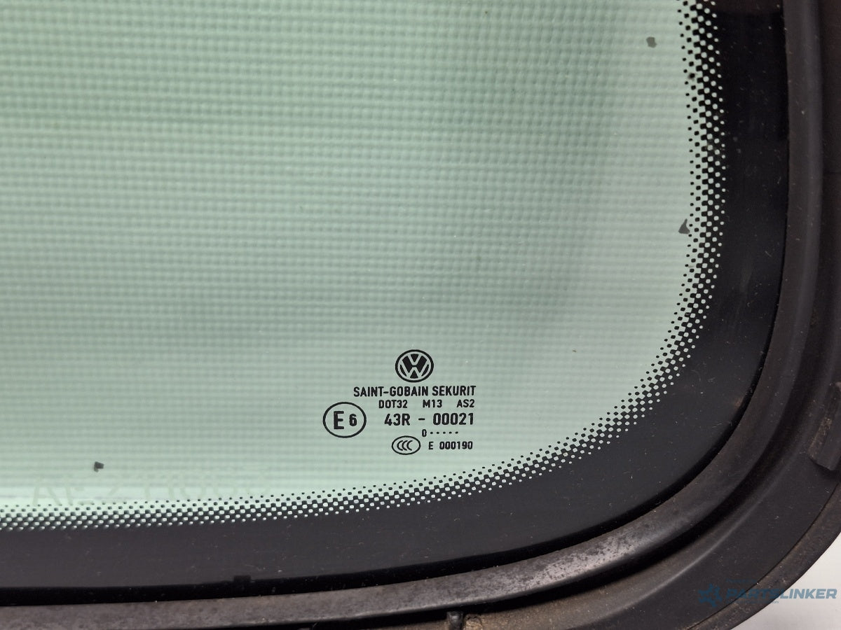 Geam fix lateral stanga spate VOLKSWAGEN PASSAT Variant 3C5 2005 - 2011 TDI CAYC SAINT-GOBAIN 43R-00021 3C9845297AK