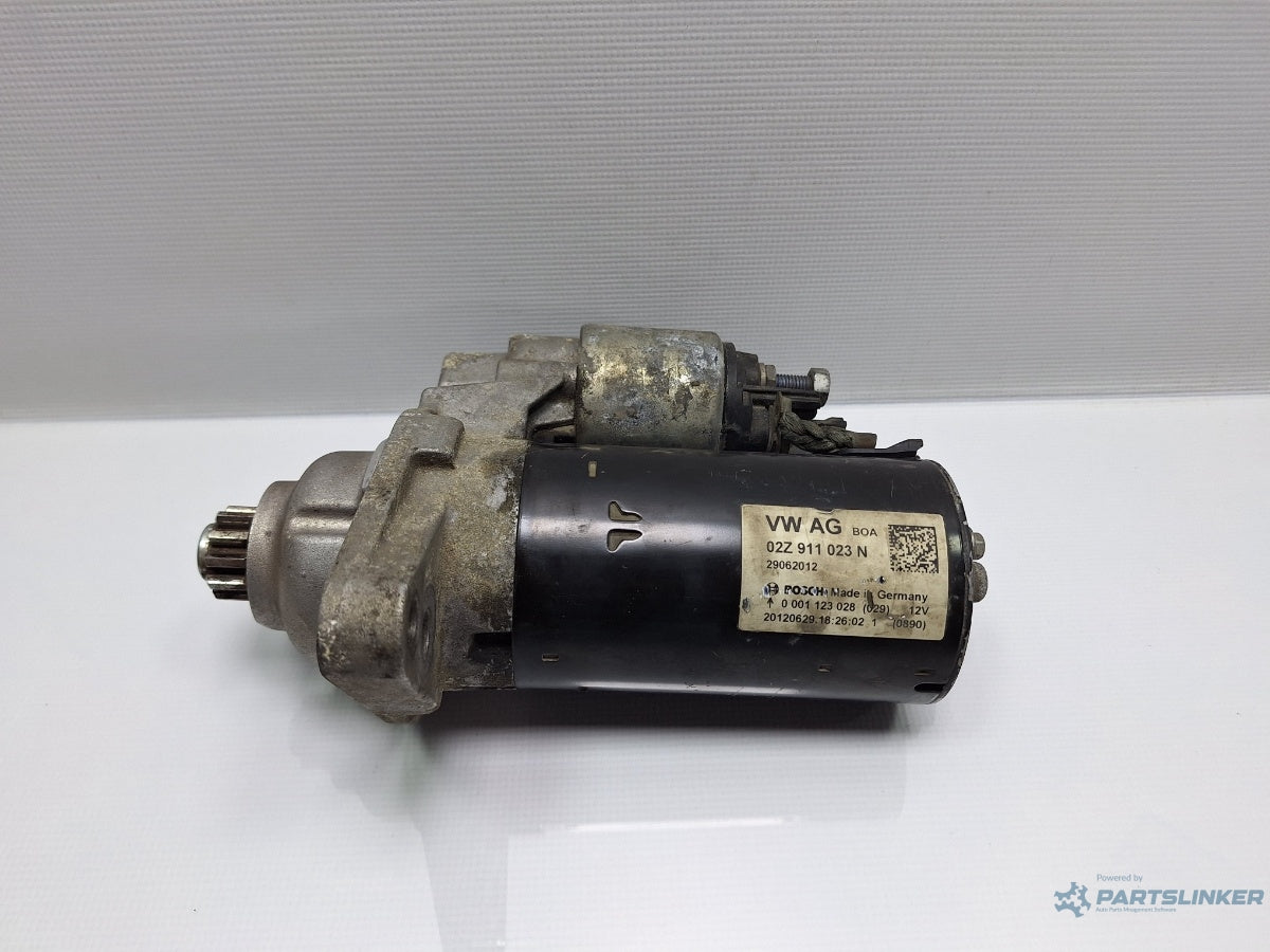 Electromotor VOLKSWAGEN JETTA IV 162, 163, AV3, AV2 2009 - > TDI CAYC BOSCH 0001123028 02Z911023N