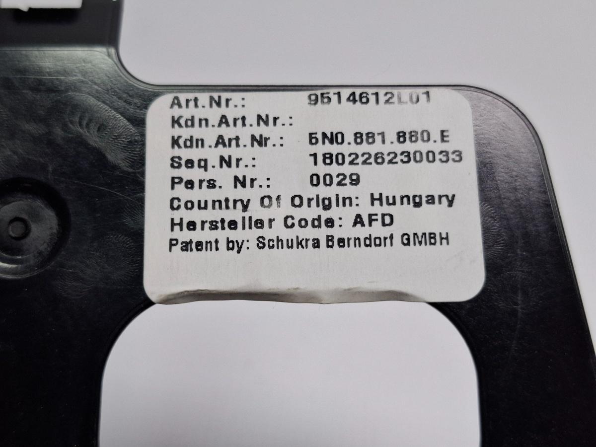 Suport lombar scaun fata VOLKSWAGEN PASSAT Variant 3G5 2014 - > TDI CRLB, DBGA, DFGA 5N0881880E