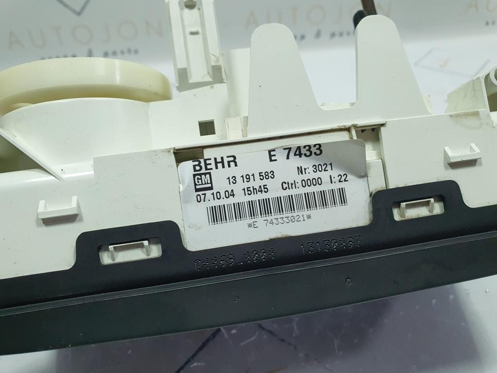 Panou comanda climatizare OPEL MERIVA X03 2003 - 2010 13191583
