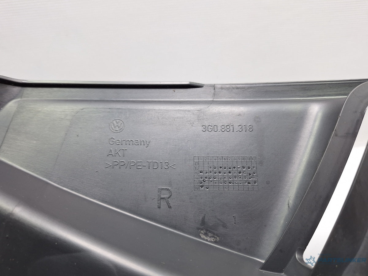 Capac ornament scaun dreapta VOLKSWAGEN PASSAT Variant 3G5 2014 - > TDI CRLB, DBGA, DFGA 3G0881318