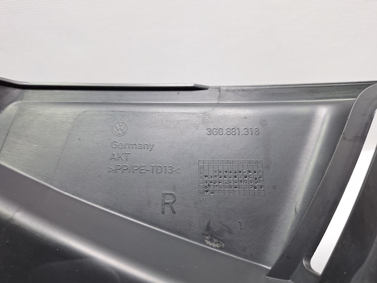 Capac ornament scaun dreapta VOLKSWAGEN PASSAT Variant 3G5 2014 - > TDI CRLB, DBGA, DFGA 3G0881318