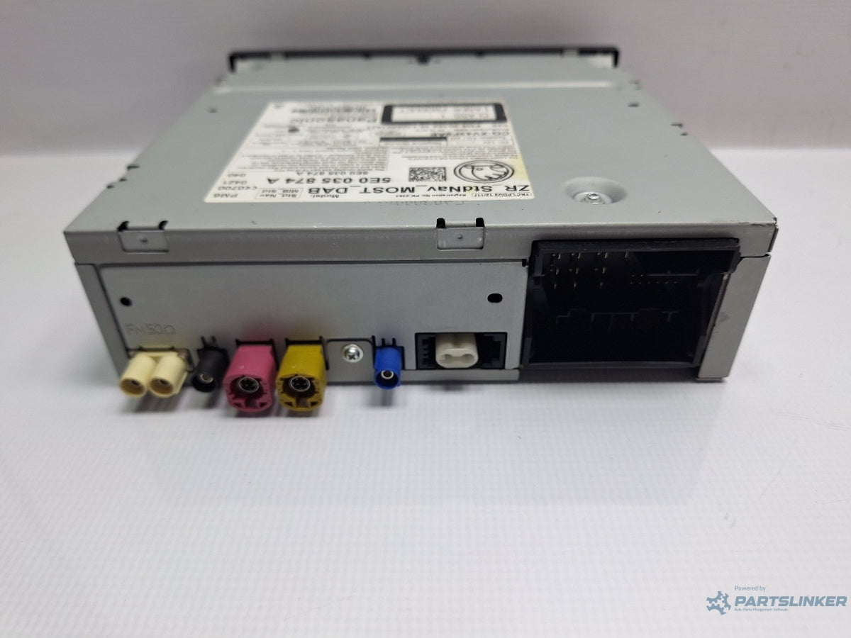 Unitate multimedia SKODA OCTAVIA Combi 5E5 2012 - > TDI CKFC, CRMB, CYKA 5E0035874A