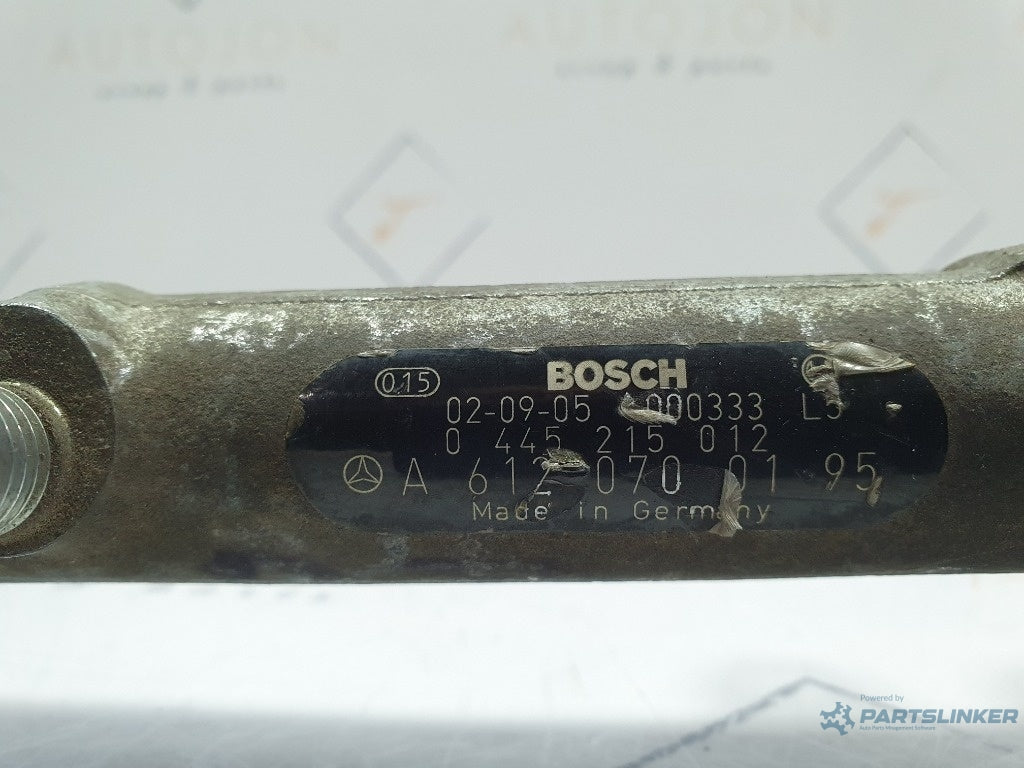 Rampa injectoare MERCEDES-BENZ E-CLASS W211 2002 - 2009 2.1 E 220 CDI OM 646.821 BOSCH 0445215012 A6120700195