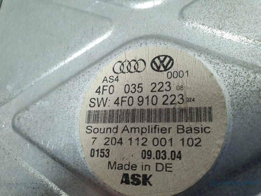 Amplificator sunet AUDI A6/S6 III Saloon 4F2, C6 2004 - 2011 3.0 TDI quattro BMK