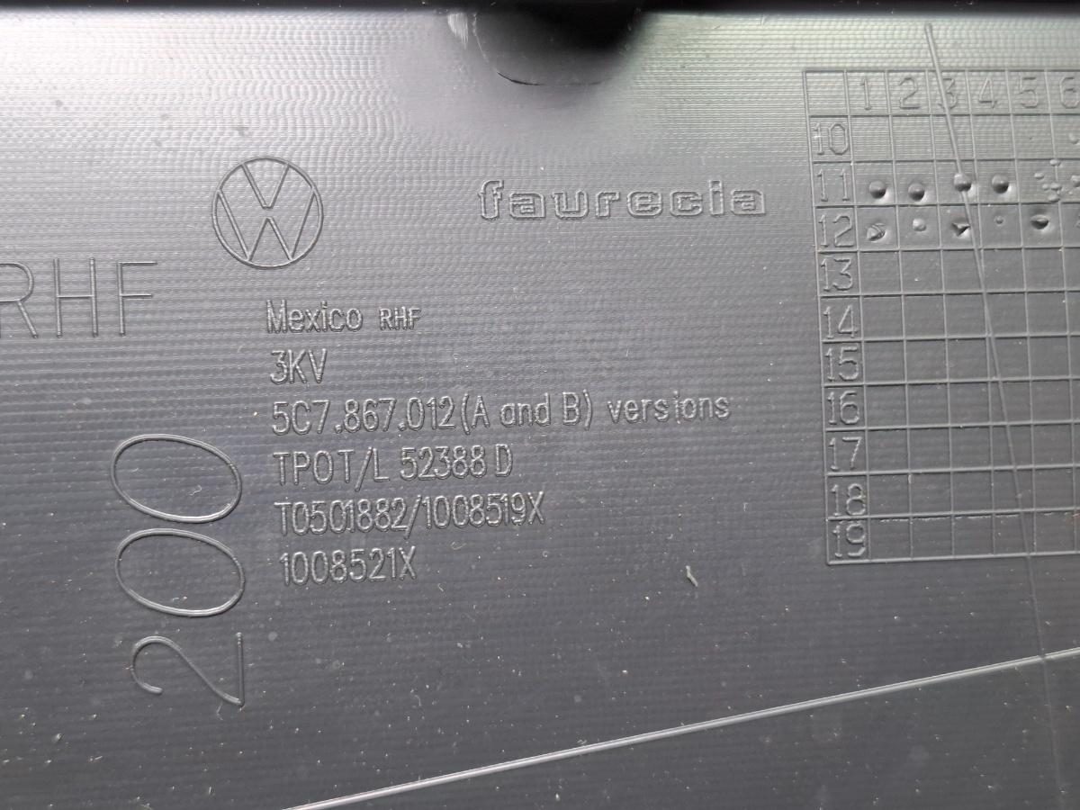 Panou usa dreapta fata VOLKSWAGEN JETTA IV 162, 163, AV3, AV2 2012 1.6 TDI CAYC 77KW|105HP 2012