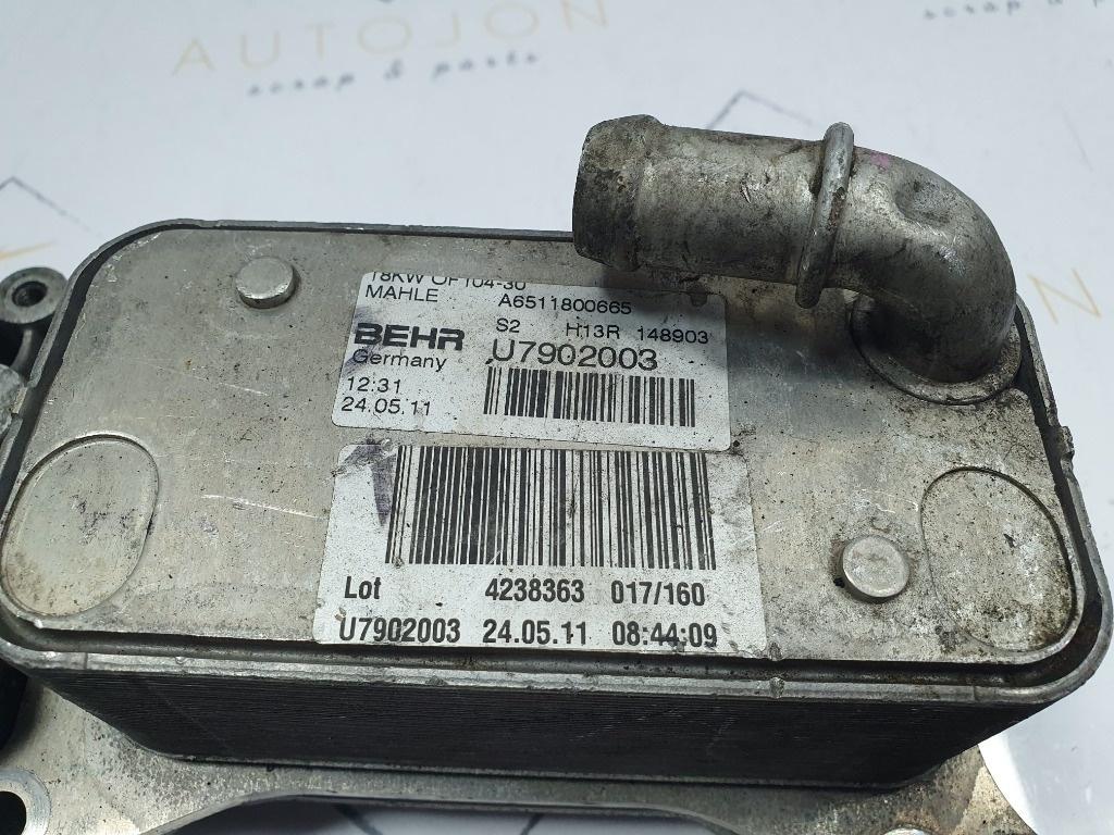 Termoflot racitor ulei MERCEDES-BENZ C-CLASS W204 2007 - 2014, MERCEDES-BENZ C-CLASS T-Model III S204 2007 - 20142.2 C 180 CDI OM 651.913 A6511800665