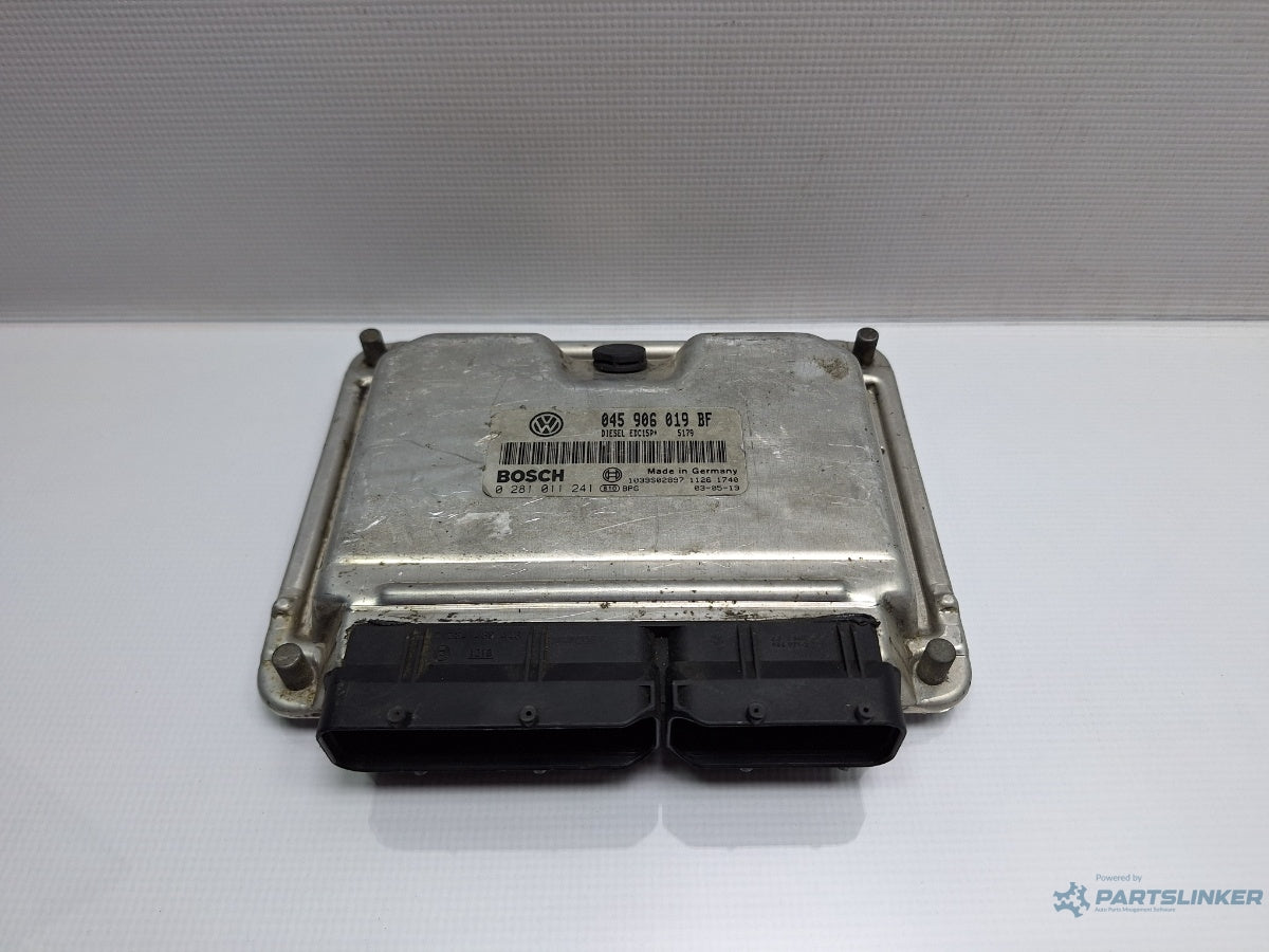 Calculator ECU motor VOLKSWAGEN POLO 9N_ 2001 - 2012 TDI AMF, BAY BOSCH 0281011241 045906019BF
