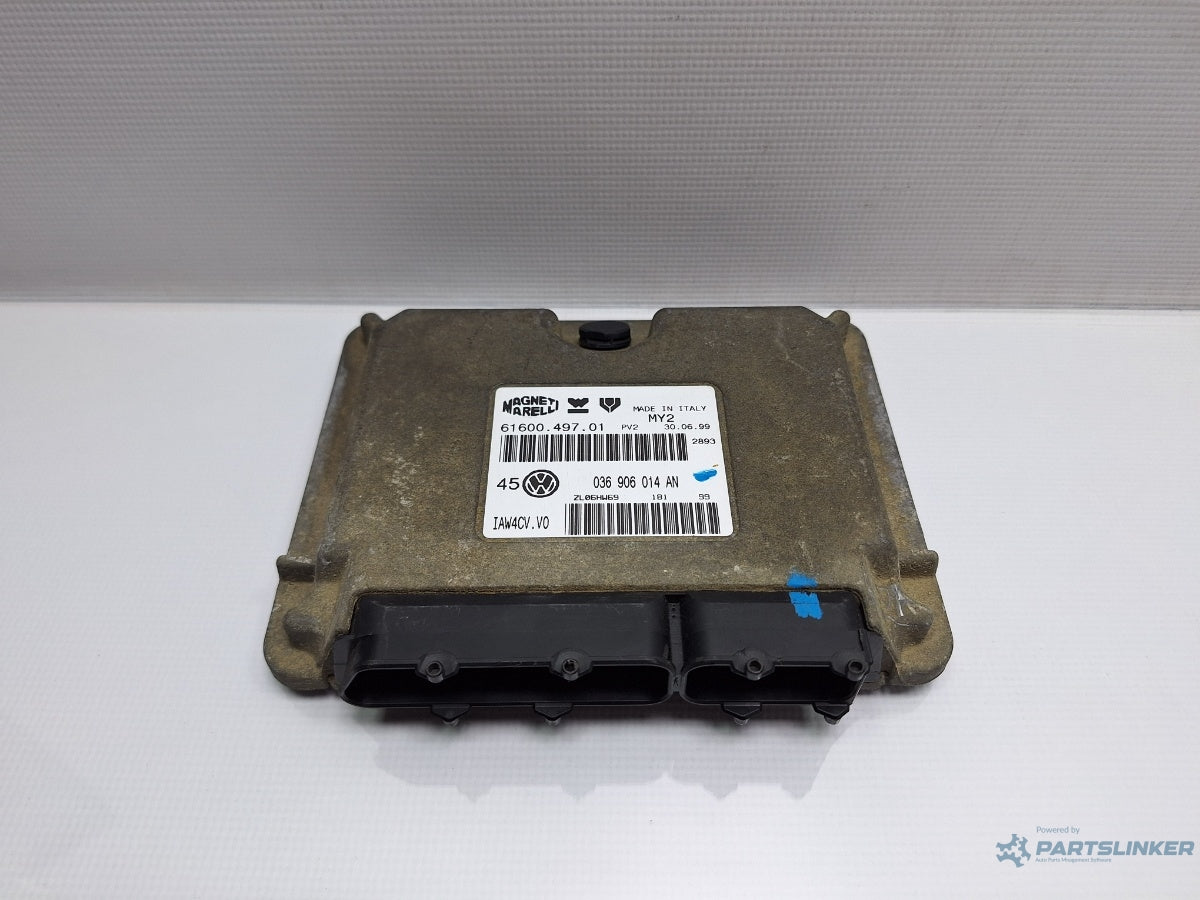 Calculator ECU motor VOLKSWAGEN GOLF IV 1J1 1997 - 2007 16V AHW, AKQ, APE, AXP, BCA Magneti Marelli 6160049701 036906014AN