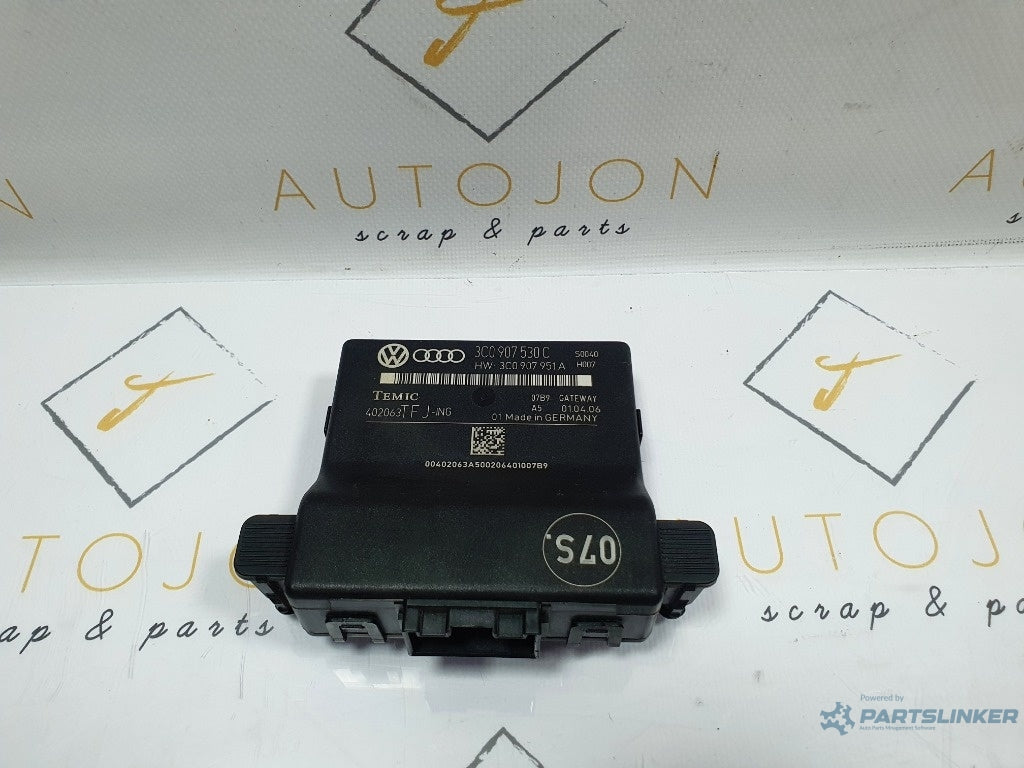 Alte module/unități de control VOLKSWAGEN PASSAT Variant 3C5 2005 - 2011 2.0 TDI BMR, CBBB VAG 3C0907530C