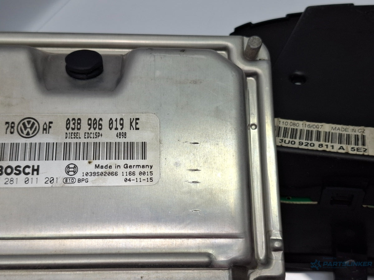 Kit de pornire SKODA SUPERB 3U4 2001 - 2008 TDI AVF, AWX BOSCH 0281011201 3U0920811A