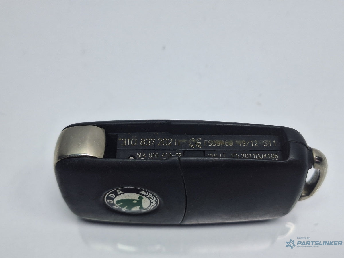Telecomanda inchidere centralizata SKODA SUPERB III Estate 3T5 2009 - 2015 TDI CBBB, CFGB HELLA 434MHz 3T0837202H
