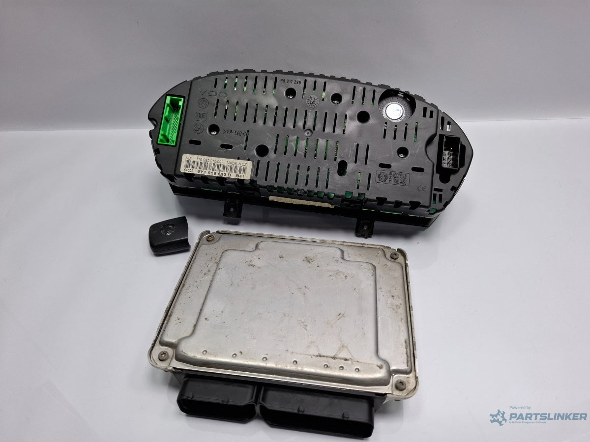 Kit de pornire SKODA FABIA Saloon 6Y3 1999 - 2007 TDI ATD, AXR BOSCH 0281010289 038906019AF , 6Y1919880D