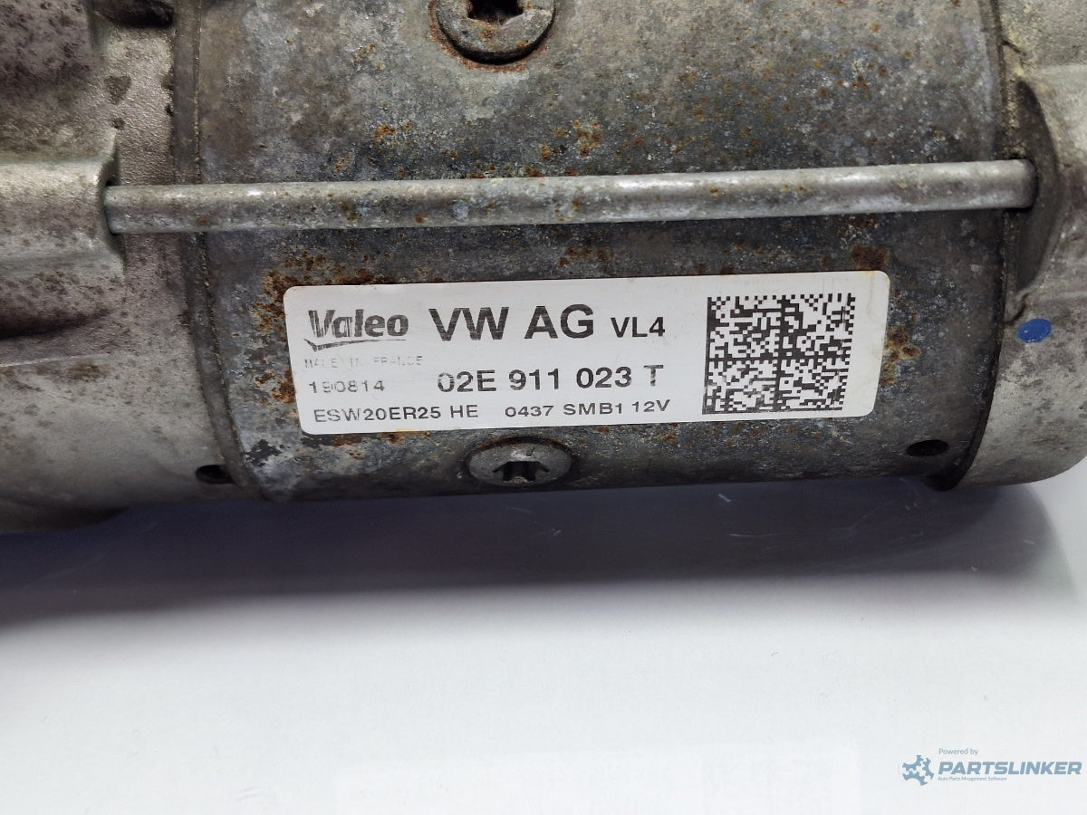 Electromotor AUDI A3 Limousine 8VS, 8VM 2013 - > TDI CRBC, CRLB, CRUA, DBGA, DCYA, DEJA, DFGA Valeo ESW20ER25 02E911023T