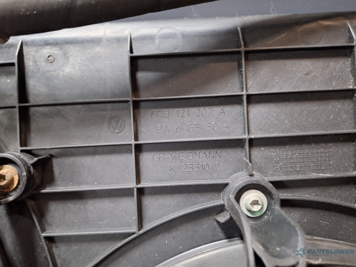 Ansamblu radiatoare cu ventilatoare SKODA FABIA Saloon 6Y3 1999 - 2007 TDI ATD, AXR 6Q0121253S , 6Q0820411B