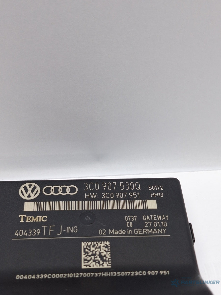 Modul de control pentru gateway VOLKSWAGEN PASSAT Variant 3C5 2005 - 2011 TDI 16V BKP, CBAB 3C0907530Q