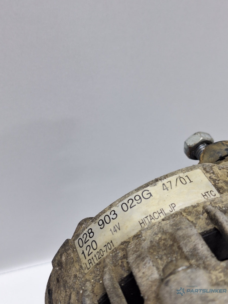 Alternator 120A VOLKSWAGEN GOLF IV 1J1 1997 - 2007 TDI AGR, ALH 028903029G