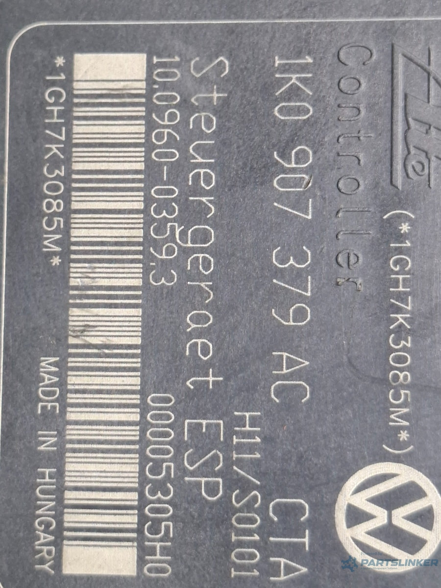 Modul pompa ABS VOLKSWAGEN TOURAN 1T1, 1T2 2003 - 2010 TDI BMM 1K09807379AC , 1K0614517AE