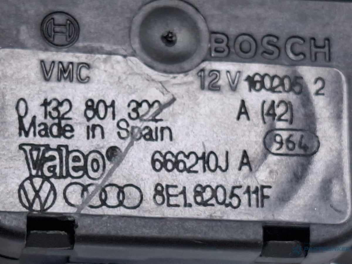 Motoras reglaj aeroterma V113 AUDI A4 III Avant 8ED, B7 2004 - 2008 TDI BKE, BRB 8E1820511F