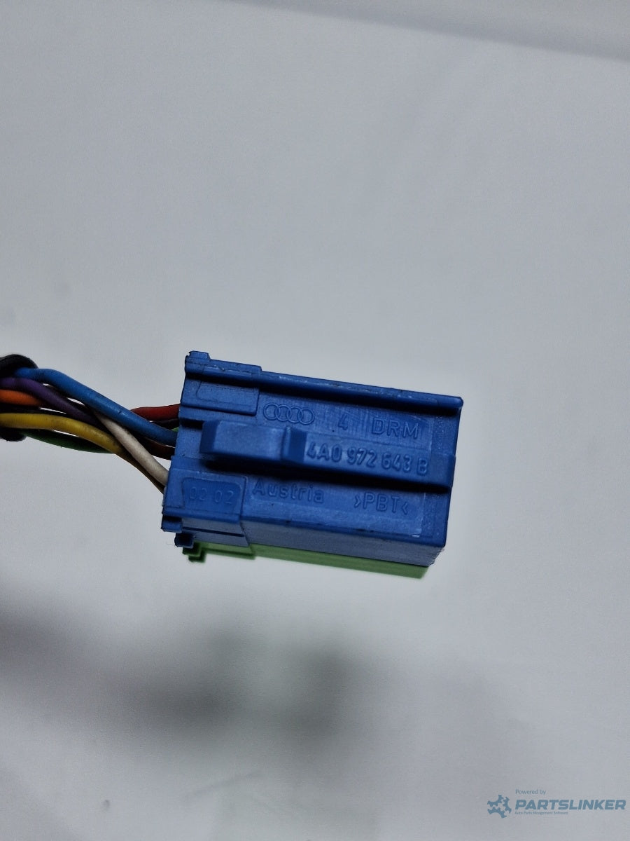 Mufa conector radio VOLKSWAGEN PASSAT 3B3 2000 - 2005 1.6 1.6 ALZ 4A0972643A , 4A0972643B