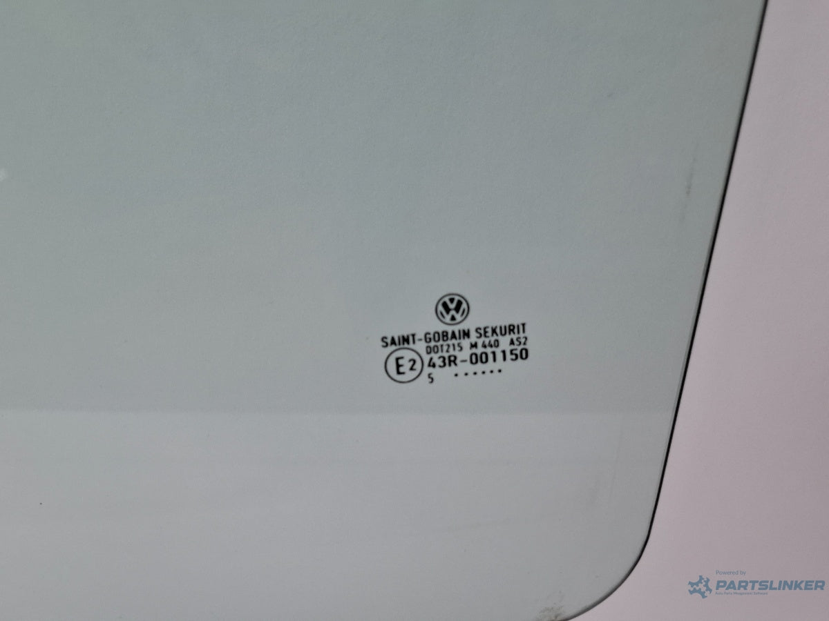 Geam usa stanga fata VOLKSWAGEN FOX 5Z1, 5Z3 2003 - 2014 1.2 1.2 BMD, CHFB SAINT-GOBAIN 43R001150 5Z3845021B
