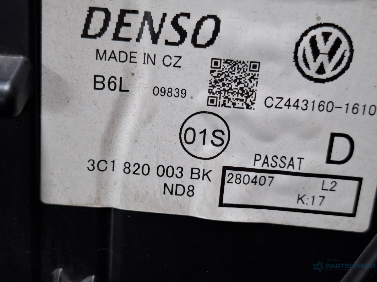 Carcasa aeroterma VOLKSWAGEN PASSAT Variant 3C5 2005 - 2011 TDI BMP 3C1820003BK