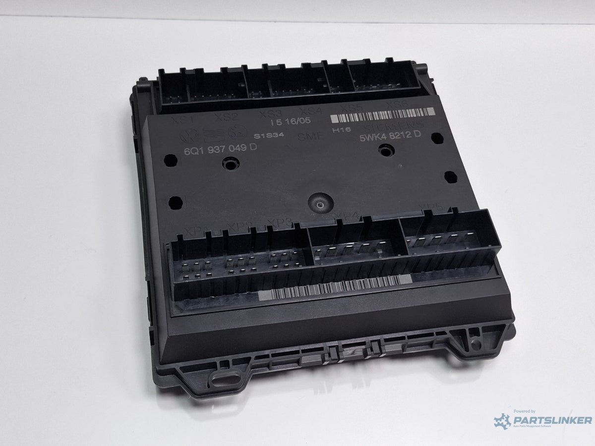 Modul confort VOLKSWAGEN POLO 9N_ 2001 - 2012 12V AZQ, BME SIEMENS 5WK48212D 6Q1937049D