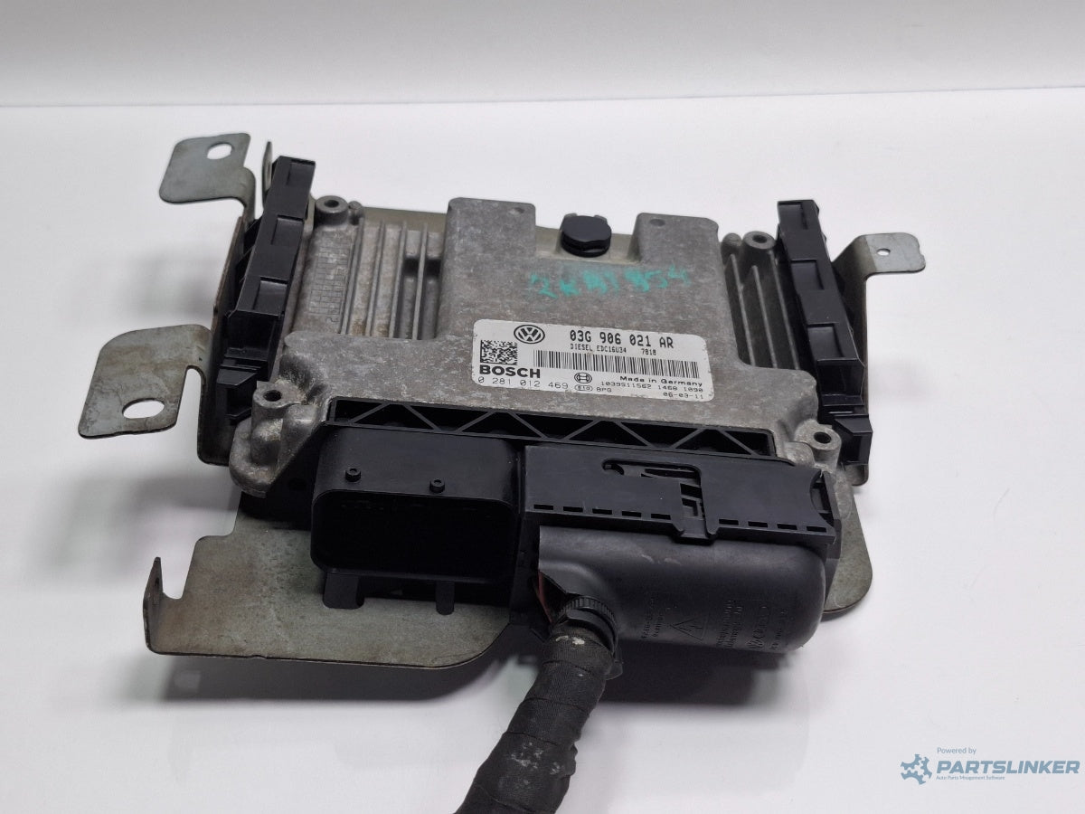 Calculator ECU VOLKSWAGEN CADDY III Estate 2KB, 2KJ, 2CB, 2CJ 2004 - 2015 TDI BJB, BLS BOSCH 0281012469 03G906021AR