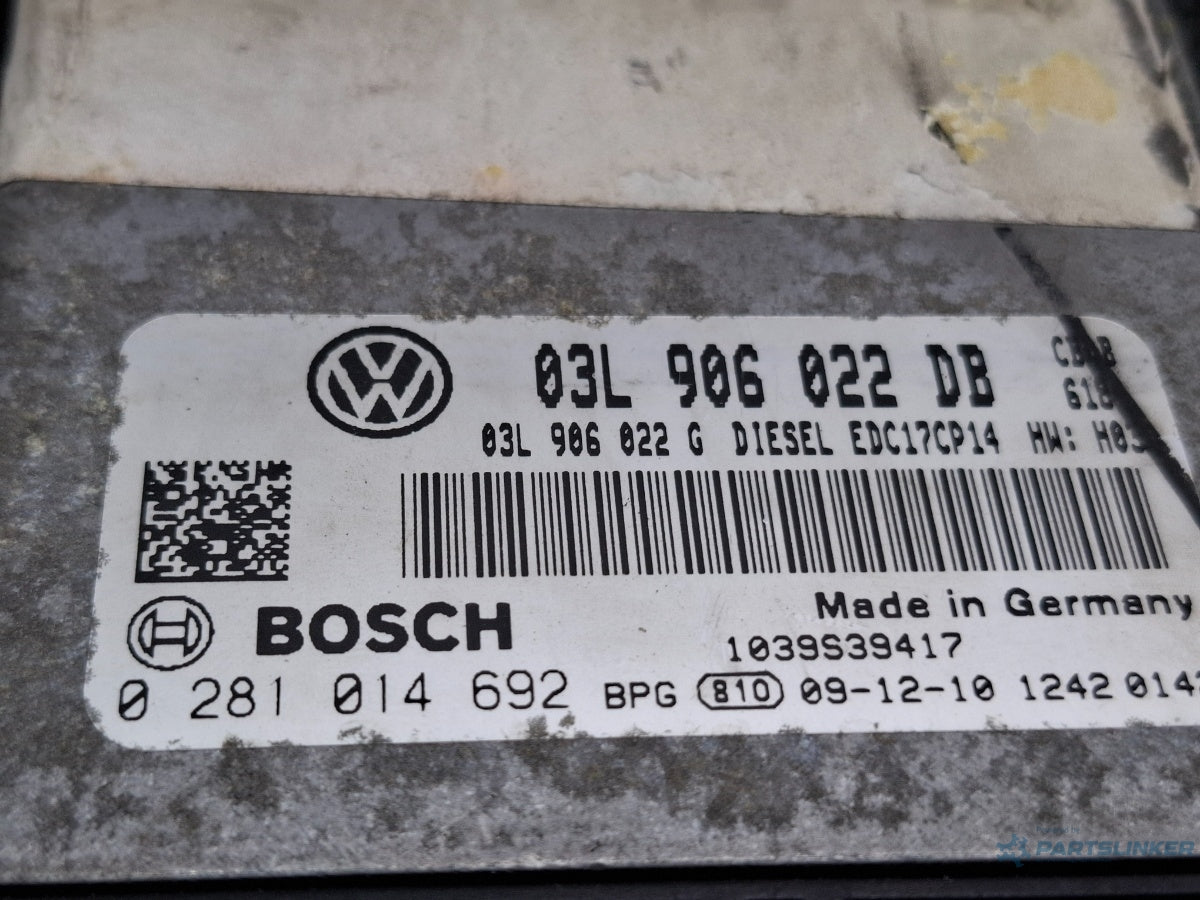 Calculator ECU VOLKSWAGEN GOLF VI Variant AJ5 2009 - 2013 TDI CAYC 03L906022DB