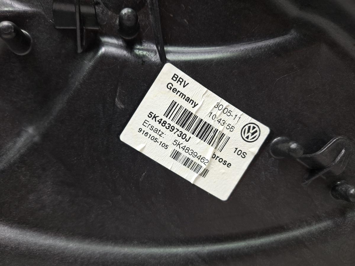 Macara geam dreapta spate VOLKSWAGEN GOLF VI 5K1_ 2011 TDi BlueMotion CAYC 77KW|105HP 2011