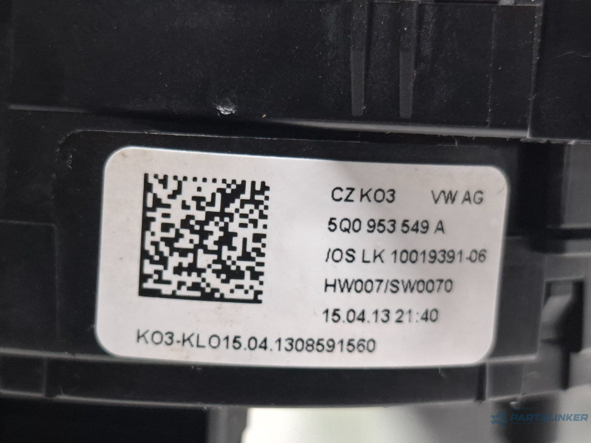 Spirala airbag AUDI A3 Sportback 8VA, 8VF 2012 - > TDI CLHA 5Q0963549A