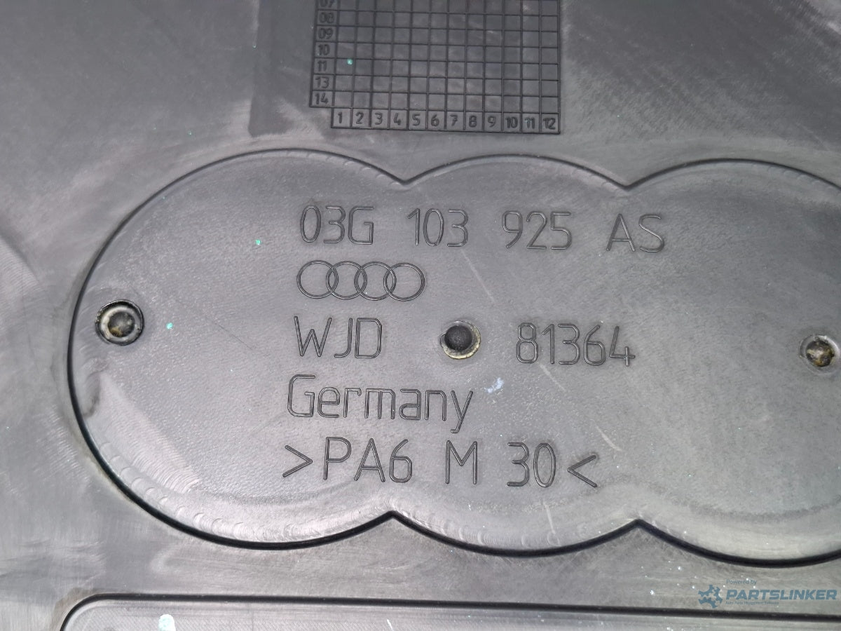 Capac motor AUDI A4 III Avant 8ED, B7 2004 - 2008 TDI 16V BLB, BRE 03G103925AS